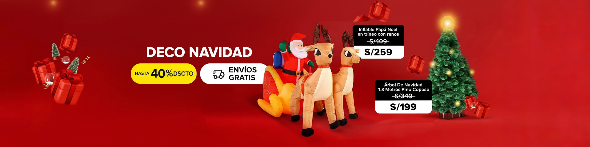 Portada Facebook - Deco Navidad